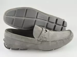 Mocasines de gamuza gris PRADA 'Penny' para hombre talla US 9 PRADA 8 - Imagen 1 de 6