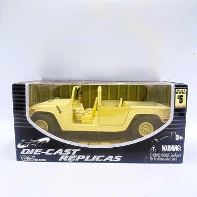 Motor Max 1:24 Diecast Replicas Humvee Topless Model Open Box  - Image 1 of 4