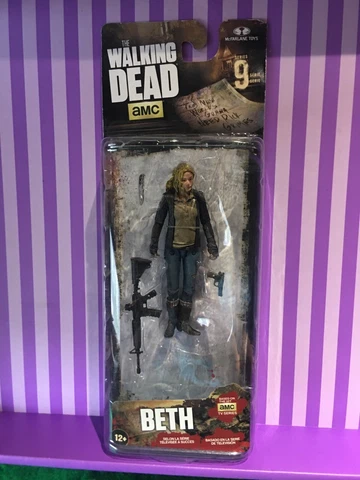 MCFARLANE THE WALKING DEAD BETH SERIES 9 ACTION FIGURE 5" NEW SEALED SHIPS FREE Cover