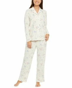 Charter Club Damen Fleece Langarm Pyjama Set XS, 2XL - Bild 1 von 2