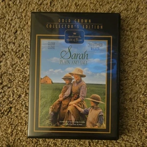 Sarah, Plain and Tall (DVD, 2002) Glenn Close, Christopher Walken - Hallmark NEW - Picture 1 of 1