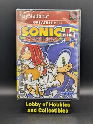 Sonic Mega Collection Plus (Sony PlayStation 2 PS2) Nuevo Precintado Foto 1 de 4
