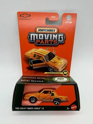 Chevy Monte Carlo 1988 naranja caja de cambios piezas móviles 2025 MB1263 Super Chase Foto 1 de 4