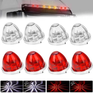 BIG LED Watermelon Lights Side Marker Clearance Running Flash Strobe Lights DRL - Picture 1 of 27