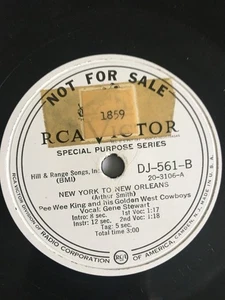 Louis Prima Cathy Allen Love That Boy / New York New Orleans Promo 78 Rpm Record - Picture 1 of 4