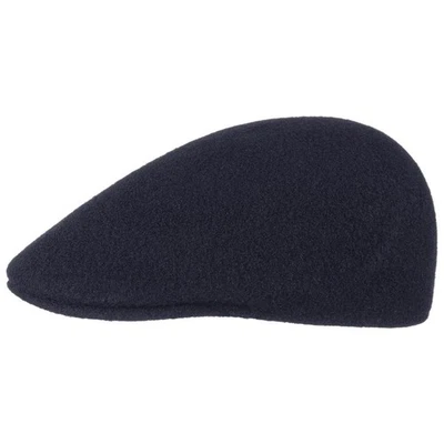 KANGOL ® ORIGINAL 507 SEAMLESS WOOL CAP FLAT CAP SLIDER HAT CAP BLUE NEW - Image 1 of 4