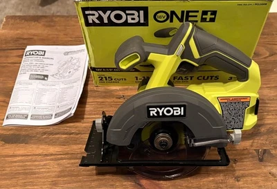 Ryobi One+ 18V 5 1/2 in Circular Saw Cordless Tool Only Model (PCL500B) No Blade - Image 1 of 4