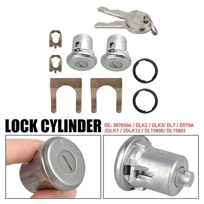 Repuesto de llaves de cilindro de puerta con cerradura para camioneta Chevy C10 C30 C20 1500 SUV Foto 1 de 4