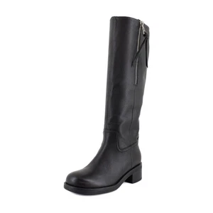 Botas de mujer Aerosoles Morisson de cuero granulado negro - Imagen 1 de 8