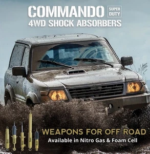 LH+RH Rear Strut Shock Absorbers Foam Cell for Mitsubishi Triton MQ MR 2015~2020 - Picture 1 of 1