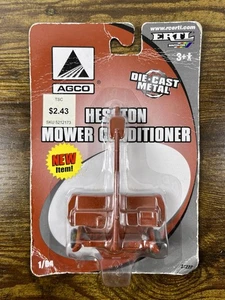 Condizionatore falciatrice Hesston 1/64 fieno su scheda metallo pressofuso ERTL AGCO - Foto 1 di 2