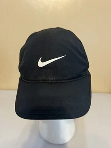 CH48 NIKE Dri-Fit Featherlight Negro Tenis Correr Adulto Sombrero Ajustable - Imagen 1 de 3