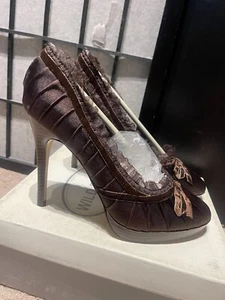 Wild Diva Satin Heels - Picture 1 of 9