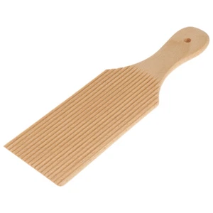 Wood Pasta Board Gnocchi Pasta Board Butter Paddles Wooden Gnocchi Roller Board - Picture 1 of 12