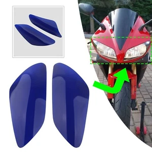 For Yamaha YZF R1 2000 2001 Headlight Lamp Lens Cover Protector Shield Blue - Picture 1 of 10