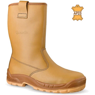 Stiefel Sicherheitsstiefel Leder Arbeit JALLATTE Herren Damen JALASKA - Bild 1 von 4