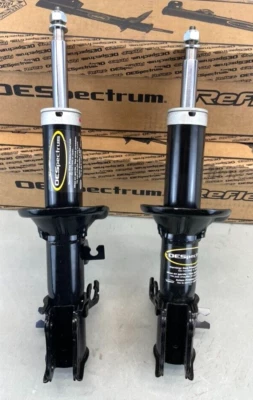 Juego de montaje de puntal MONROE 72120 y 72121 PAR DELANTERO para 01-03 Kia Rio *solo tracción delantera* Foto 1 de 4