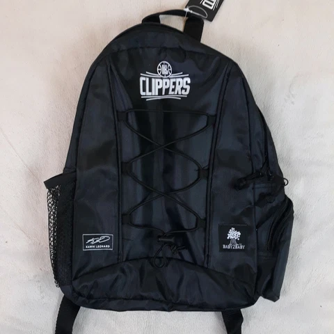 Baby2Baby Los Angeles Clippers Mini Backpack Kawhi Leonard Black New With Tags Cover