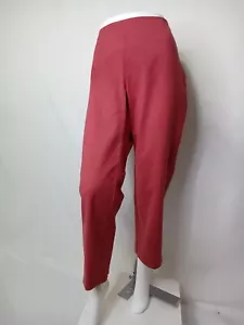 NUOVI PANTALONI ABITI DA PESCA ST. JOHN (CINNABAR) SCURI TAGLIA 12 - Foto 1 di 14