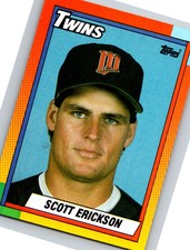 1990 Topps Traded Scott Erickson RC Minnesota Twins #29T