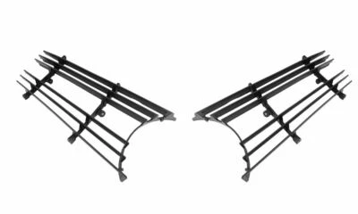 NEW***Genuine Mercedes Benz R107 SL Front Left And Right Side Set Grille Insert - Image 1 of 2