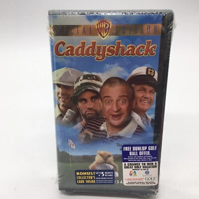 Caddyshack VHS 1999 19th Anniv Special Edition Chase Dangerfield - NEW & SEALED - Image 1 of 4