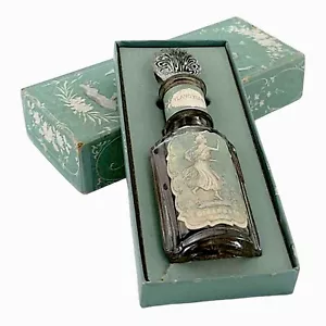Profumo Girard Et Cie Ylang-Ylang 1898 scatola originale 1901 collezione francobolli entrate - Foto 1 di 11