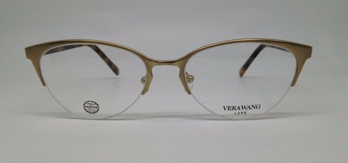 Vera Wang Aster G TO Titanium Eyeglasses Frame 52 17 137 Swarovski Crystals