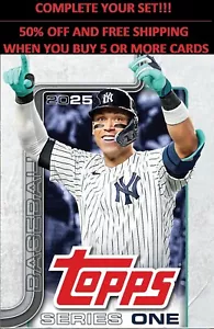 ⚾⚾ 2025 TOPPS • SILVER PACK "MOJO" • SERIES 1 • YOU PICK SINGLES • Mix & Match - Picture 1 of 1