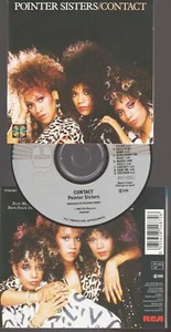 Pointer Sisters Contact Cd Germany / Japan RCA PD85487 - Imagen 1 de 1