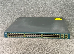 Cisco Managed Fast π§ Network/Ethernet Switch WS-C2960-24TC-L Catalyst 24-Port - Afbeelding 1 van 14