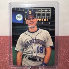 1990 Mother's Cookies Seattle Mariners Stadium Giveaway Jay Buhner #7