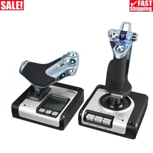 X52 Flight Control System Flight Stick & X52 Throttle for Saitek PC Flight Games - Picture 1 of 5