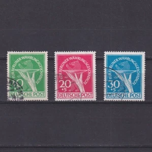 BERLIN 1949, Mi# 68-70, CV €600, For victims of currency devaluation, Used - Picture 1 of 2