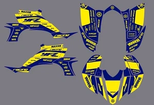 Fits YFZ450 2003 2004 2005 2006 2007 2008 Yamaha Graphic decal kit stickers Yfz - Picture 1 of 1