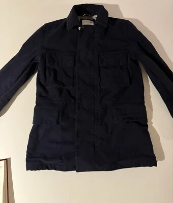 Abrigo Lacoste para hombre azul marino Xs Foto 1 de 4