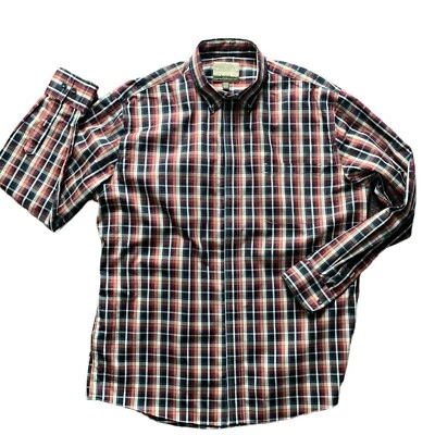 Cabela's Mens XL Tall Long Sleeve 100% Cotton Button Down Collar Dress Shirt 47F - Image 1 of 4