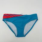 Limeapple Youth Girls Size 10 Tribal Print Bikini Separate Swim Bottoms Blue 204