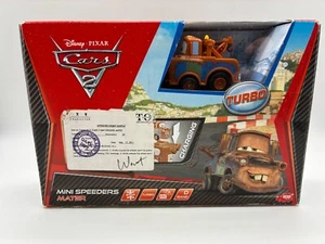 Prototype Toy Disney Pixar CARS 2 Mini Speeders MATER Remote Control Toy RC 2011 - Picture 1 of 10