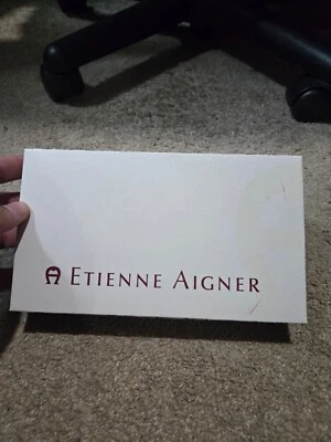 Etienne Aigner Wallet with Checkbook Cover - NEW Foto 1 de 4