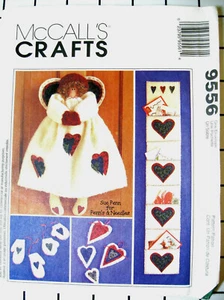 CHRISTMAS McCall 9556 ANGEL + ornaments 1998 uncut pattern - Picture 1 of 3