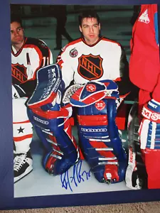 Patrick Roy Auto Signed 8x10 1993 NHL All Star Game Hockey Photo W/COA - Picture 1 of 2