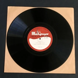 GOLDEN EAGLE GASOLINE ADVERTISING RADIO SHOW WITH COMMERCIALS 1950'S DISC - Picture 1 of 4