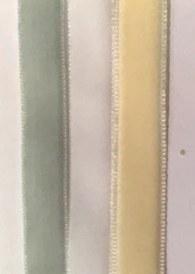 Fita de náilon 3/8" VELUDO NÃO ELÁSTICO muitas CORES!  U Pick, por jarda Compre 2 e ganhe 4 - Imagem 1 de 4