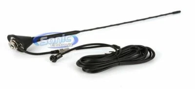 Antena de montaje en techo de goma amplificada europea Metra 44-UA40 para bandas AM/FM Foto 1 de 2