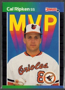 Donruss 1989 ~ Cal Ripken Jr MVP BC-15 HOF - Imagen 1 de 2