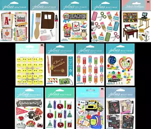 U CHOOSE Jolee's SCHOOL Stickers Students Library Teacher Classroom Bus Learning - Picture 1 of 14