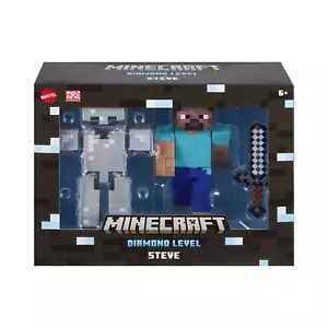 Minecraft Diamond Level Steve Action Figure - Picture 1 of 3