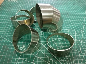 Stainless Exhaust Pie Cut 90 45 Bend Lobster Custom Downpipe Intake Tail 63 76mm - Picture 1 of 13