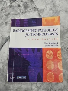 Radiographic Pathology For Technologists.Nina Kowalczyk J.Mace.Radiography Book - Picture 1 of 9
